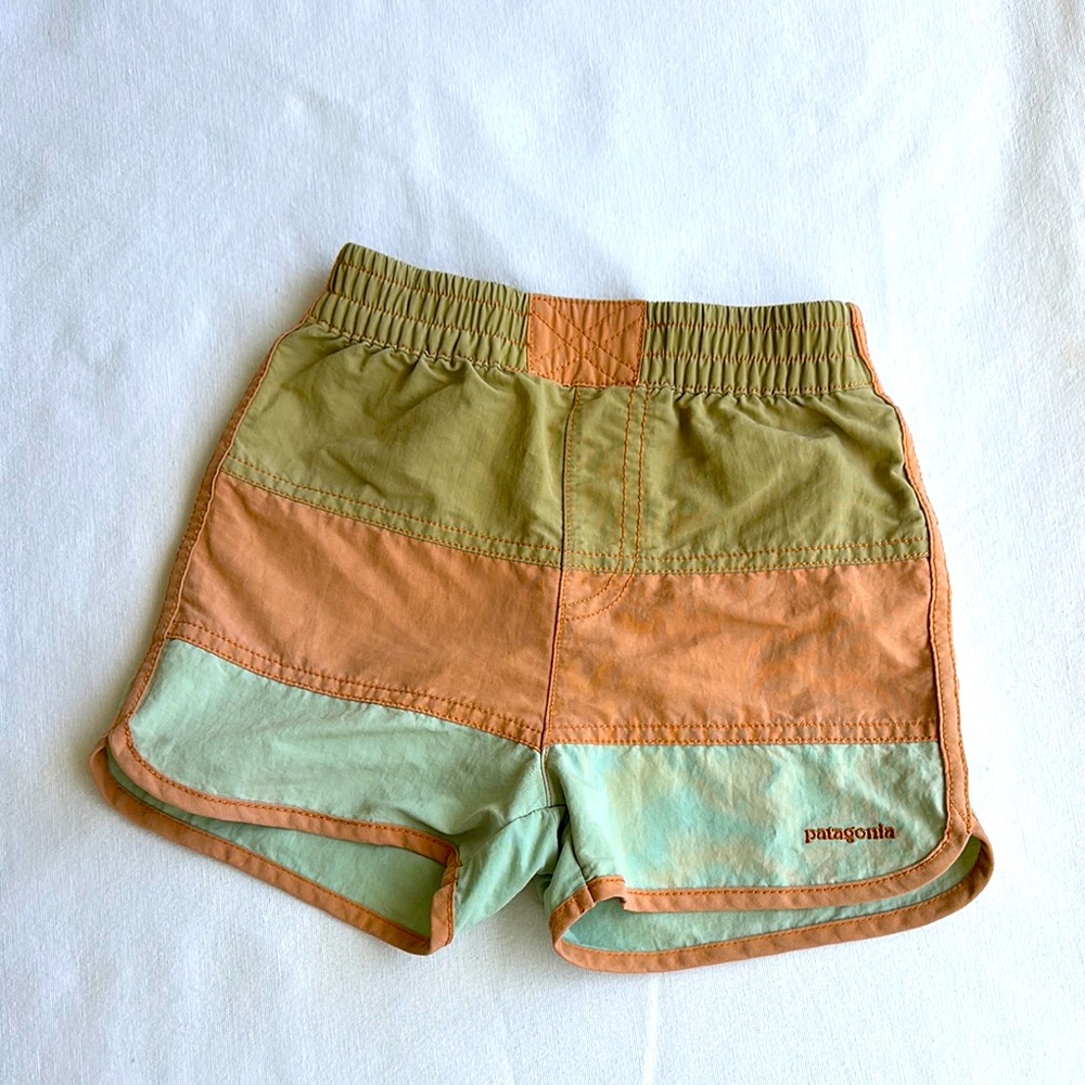 Patagonia Colorblock Swim Shorts - size 5T